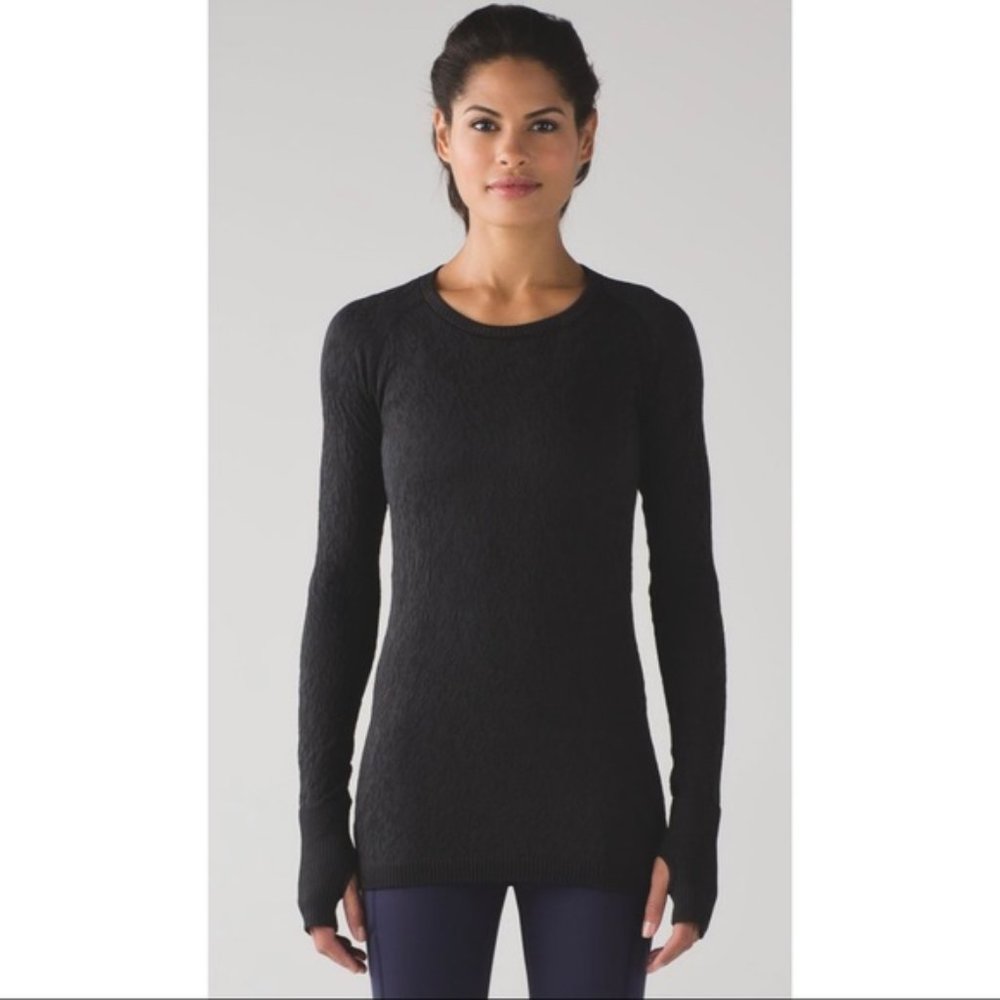Lululemon Rest less Pullover Black